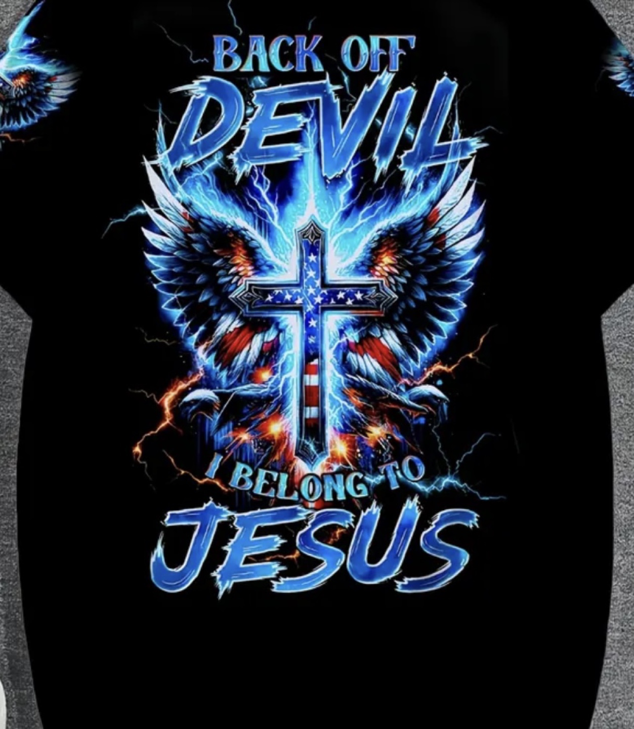 Men's 9XL Graphic T-Shirt - Religious & Grim Reaper Designs - photo 3