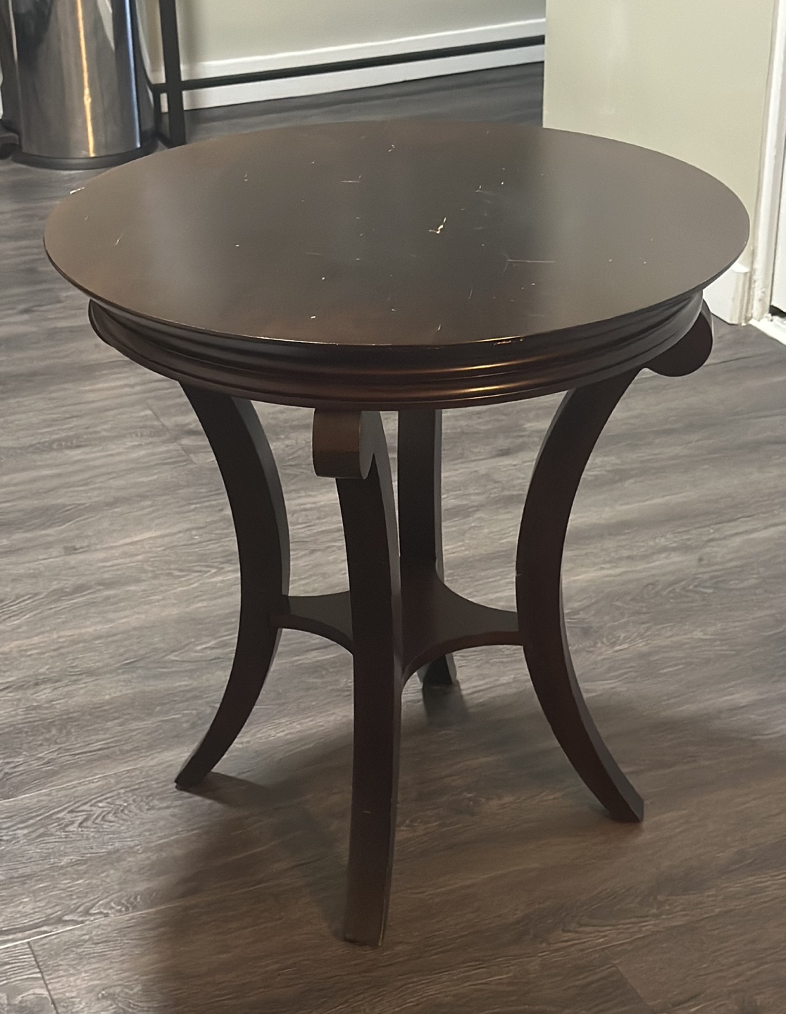 Bombay Round End Table