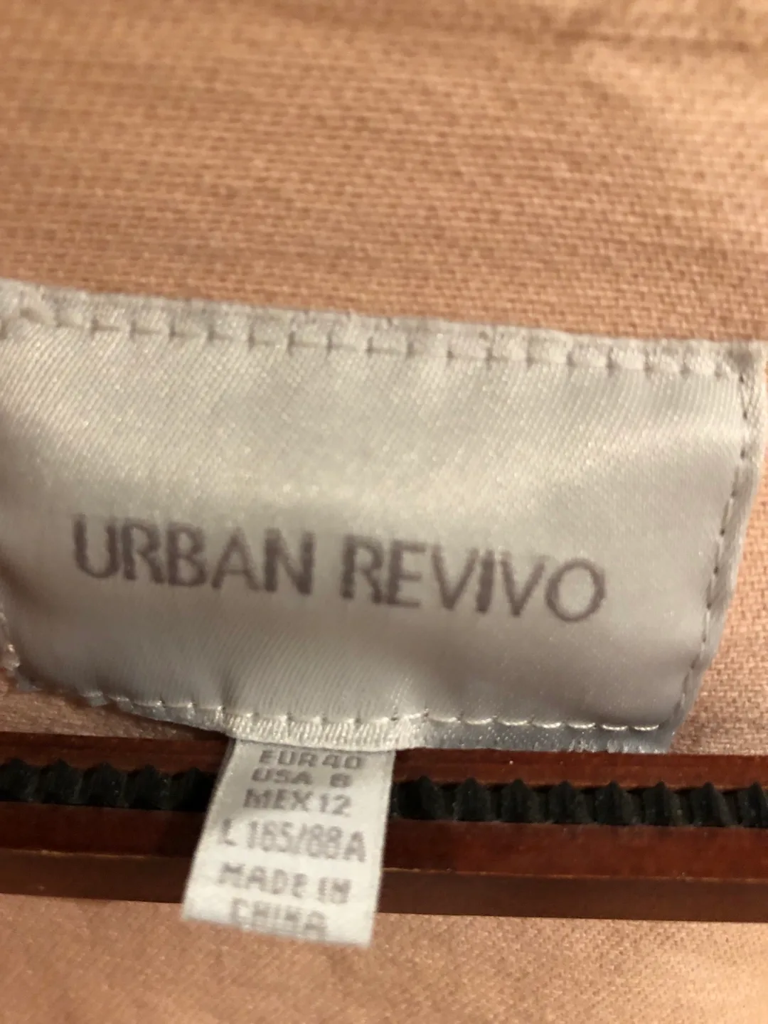 Urban Revivo Pink Denim Jacket Size M-L image indicator(2)
