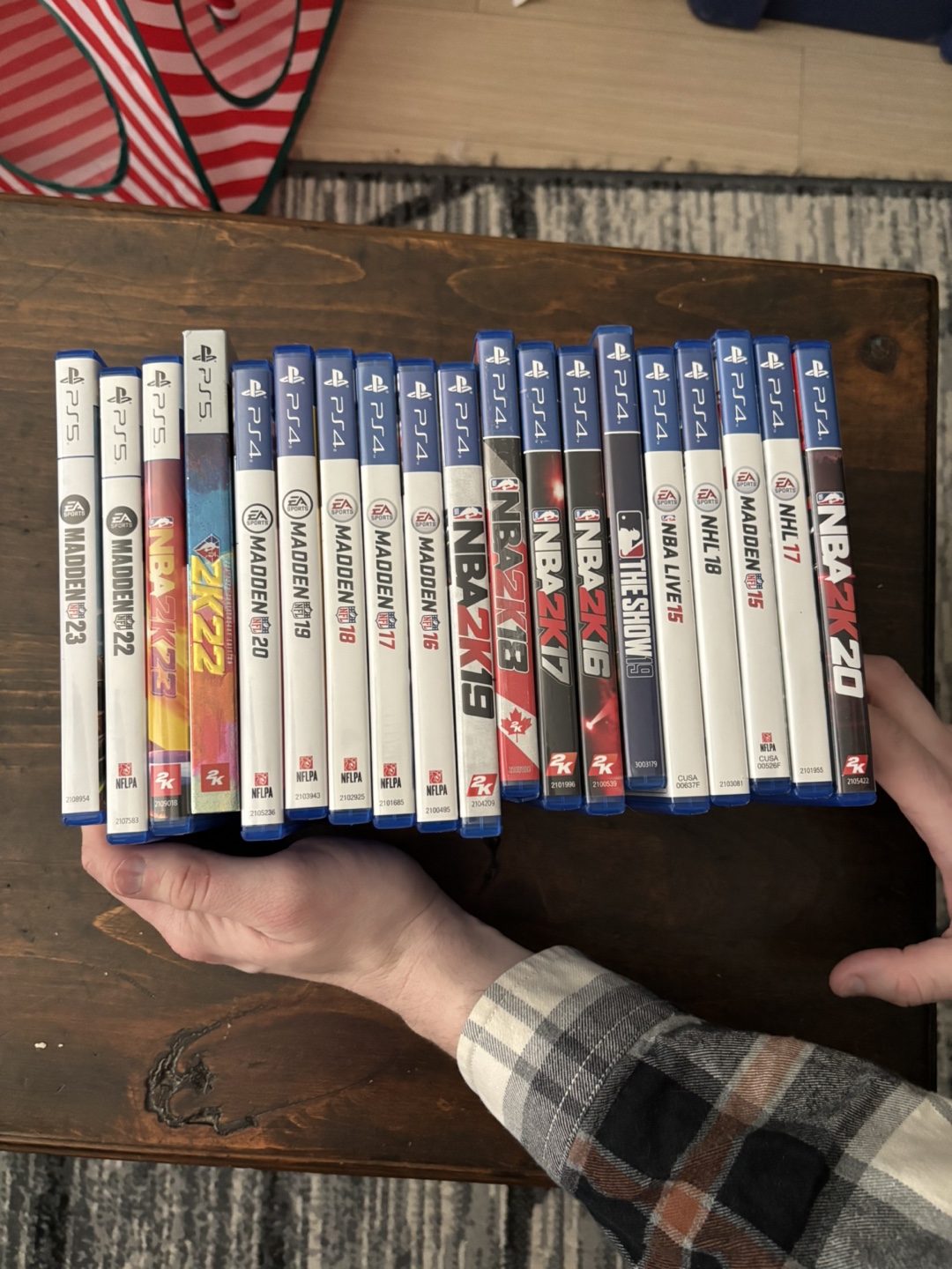 PS4/PS5 Games Bundle - Madden, NBA 2K, NHL
