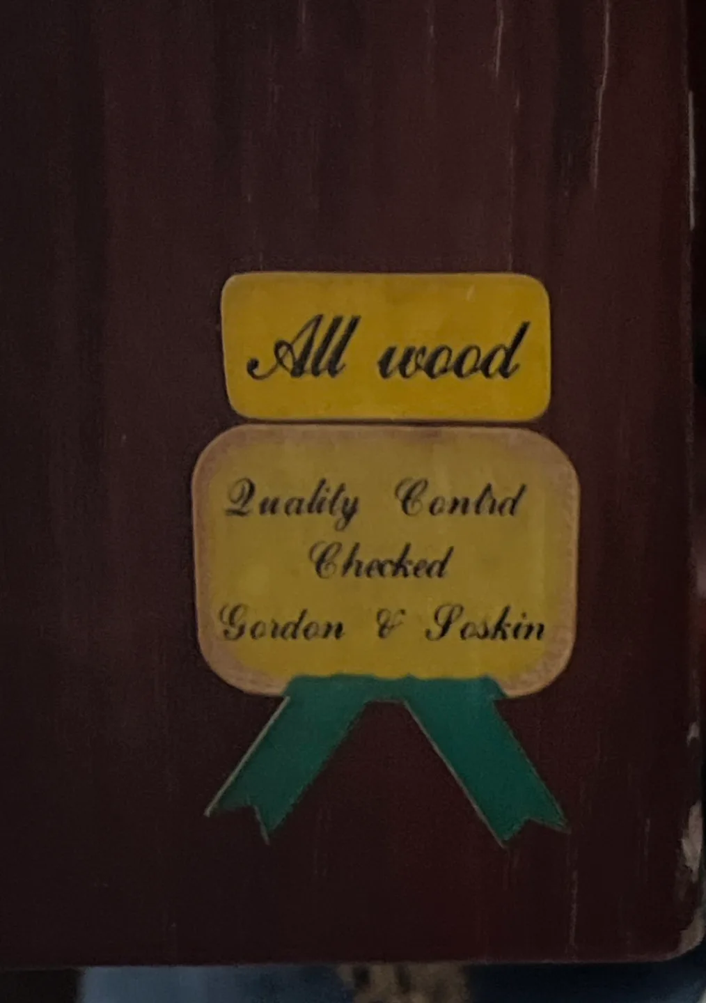 Vintage Gordon & Poskin Wall Clock image indicator(4)