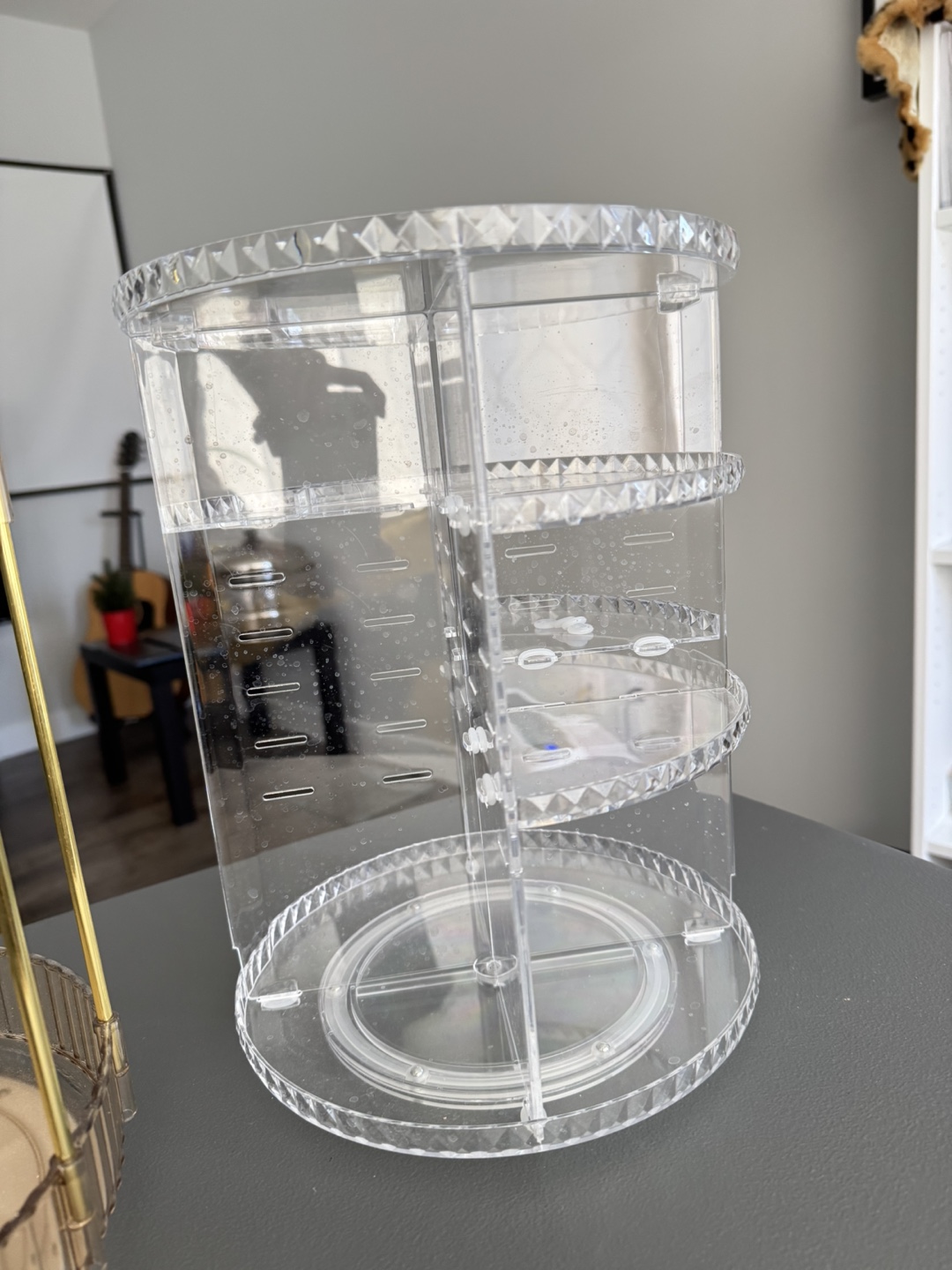 Rotating Acrylic Makeup Organiser