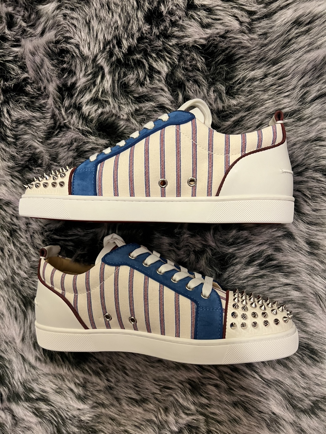 Louboutin Louis Junior Spiked Sneakers - photo 3
