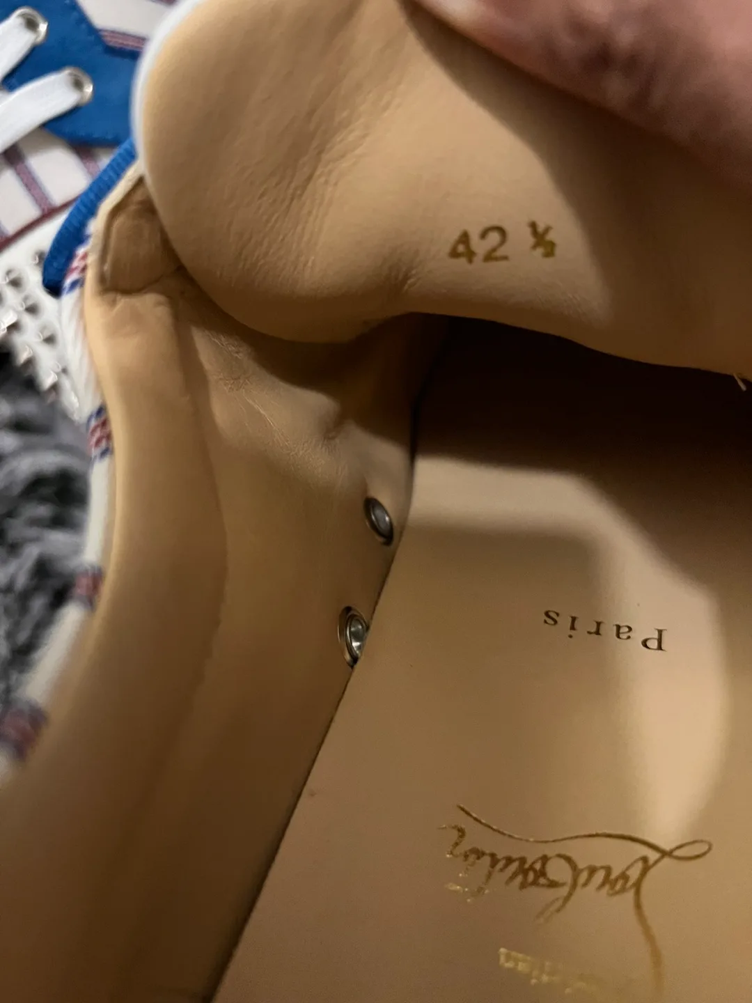 Louboutin Louis Junior Spiked Sneakers image indicator(9)