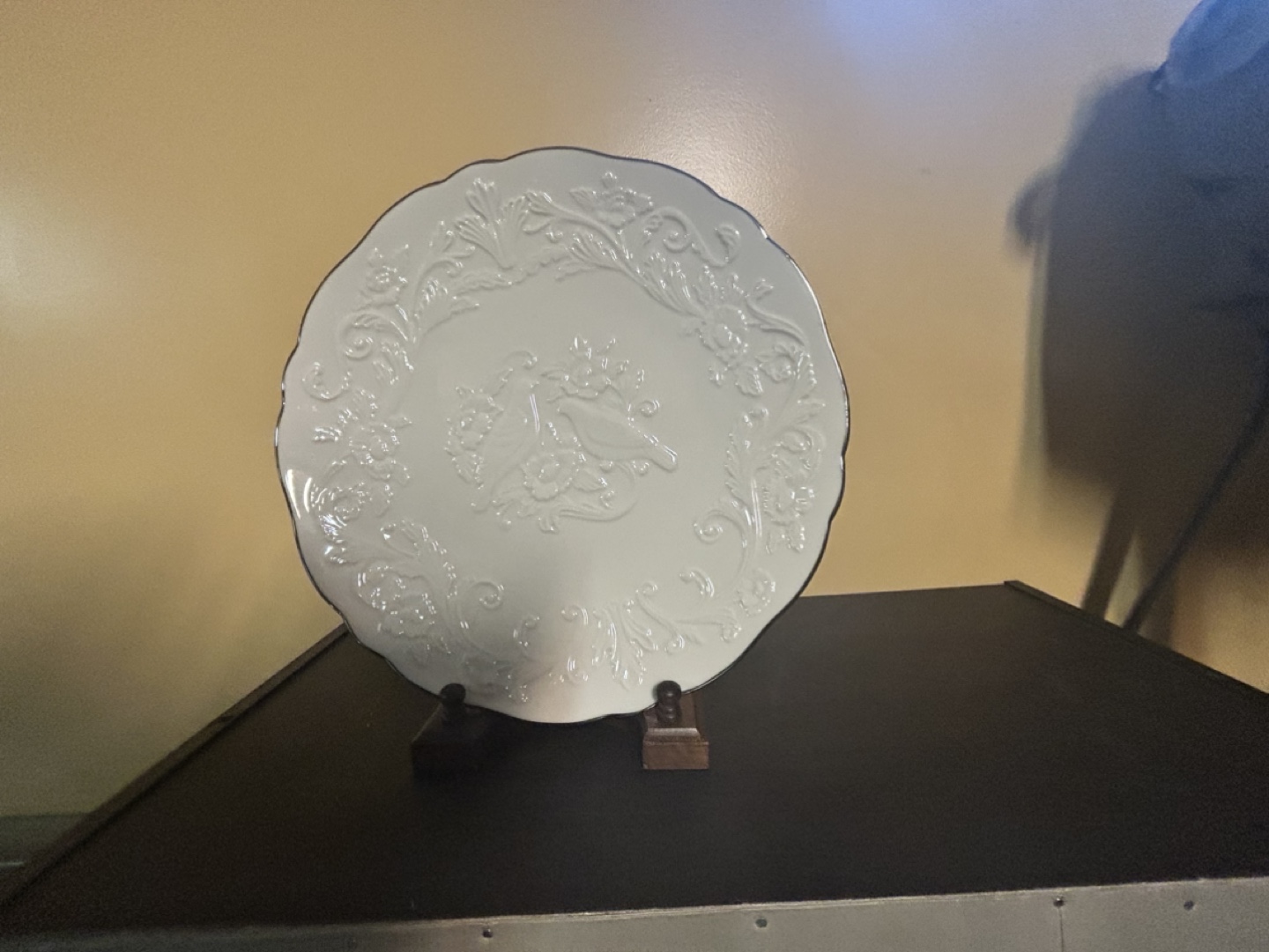 Lenox Anniversary Plate with Stand