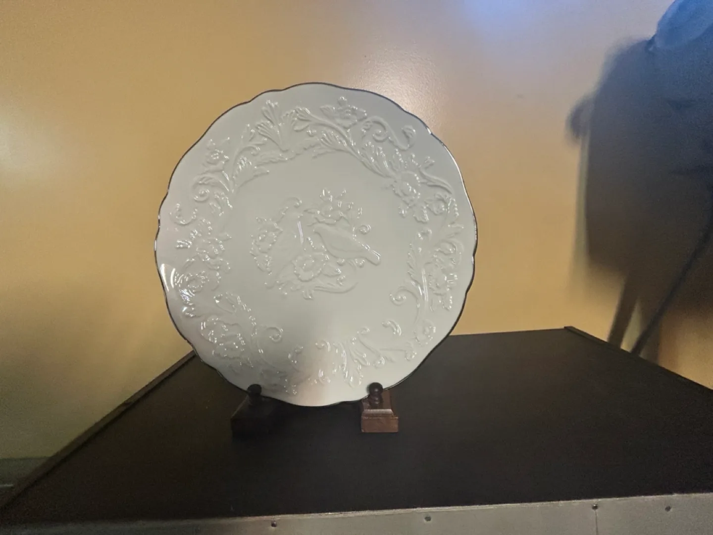 Lenox Anniversary Plate with Stand