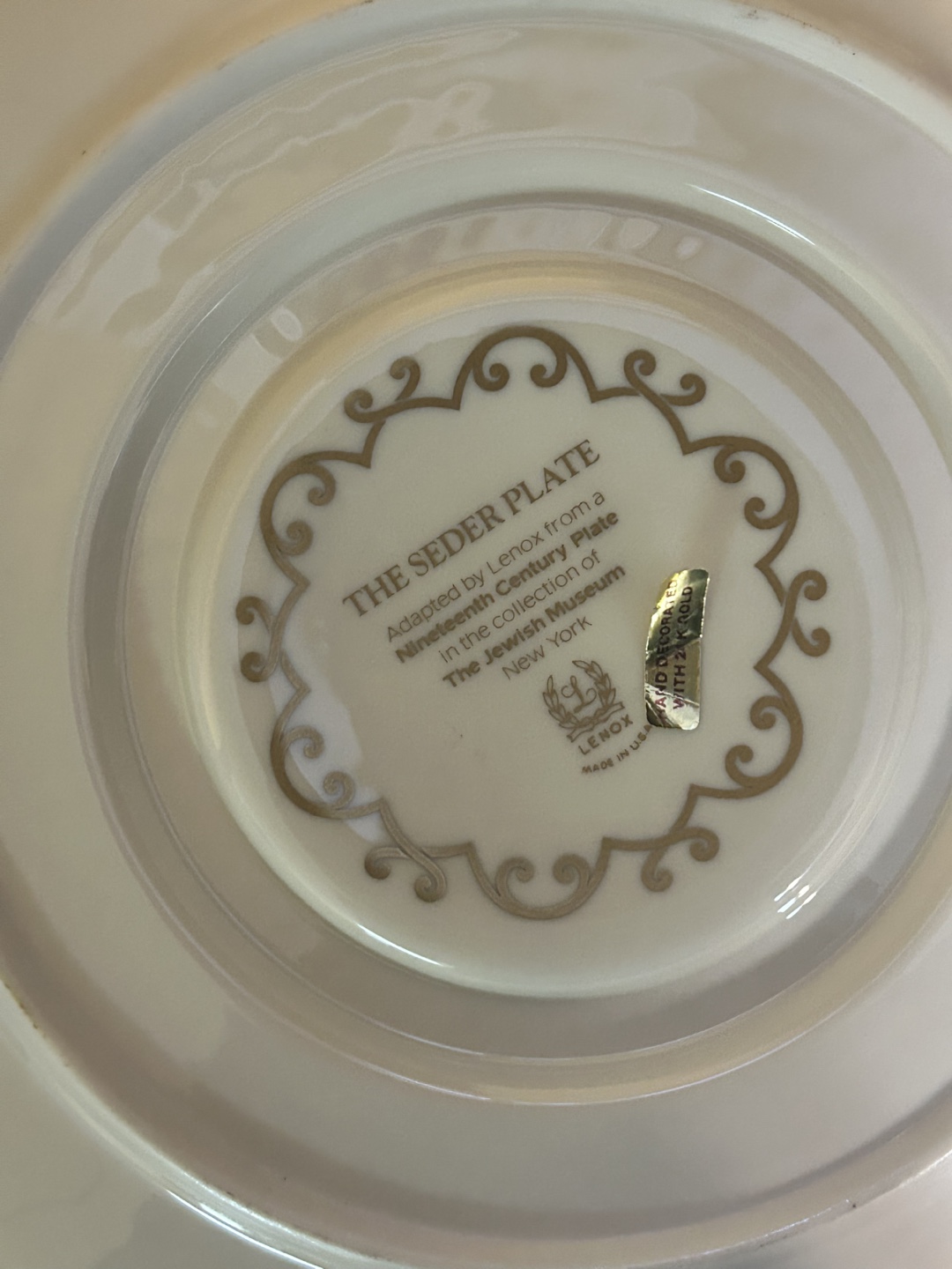Lenox Seder Plate - photo 2