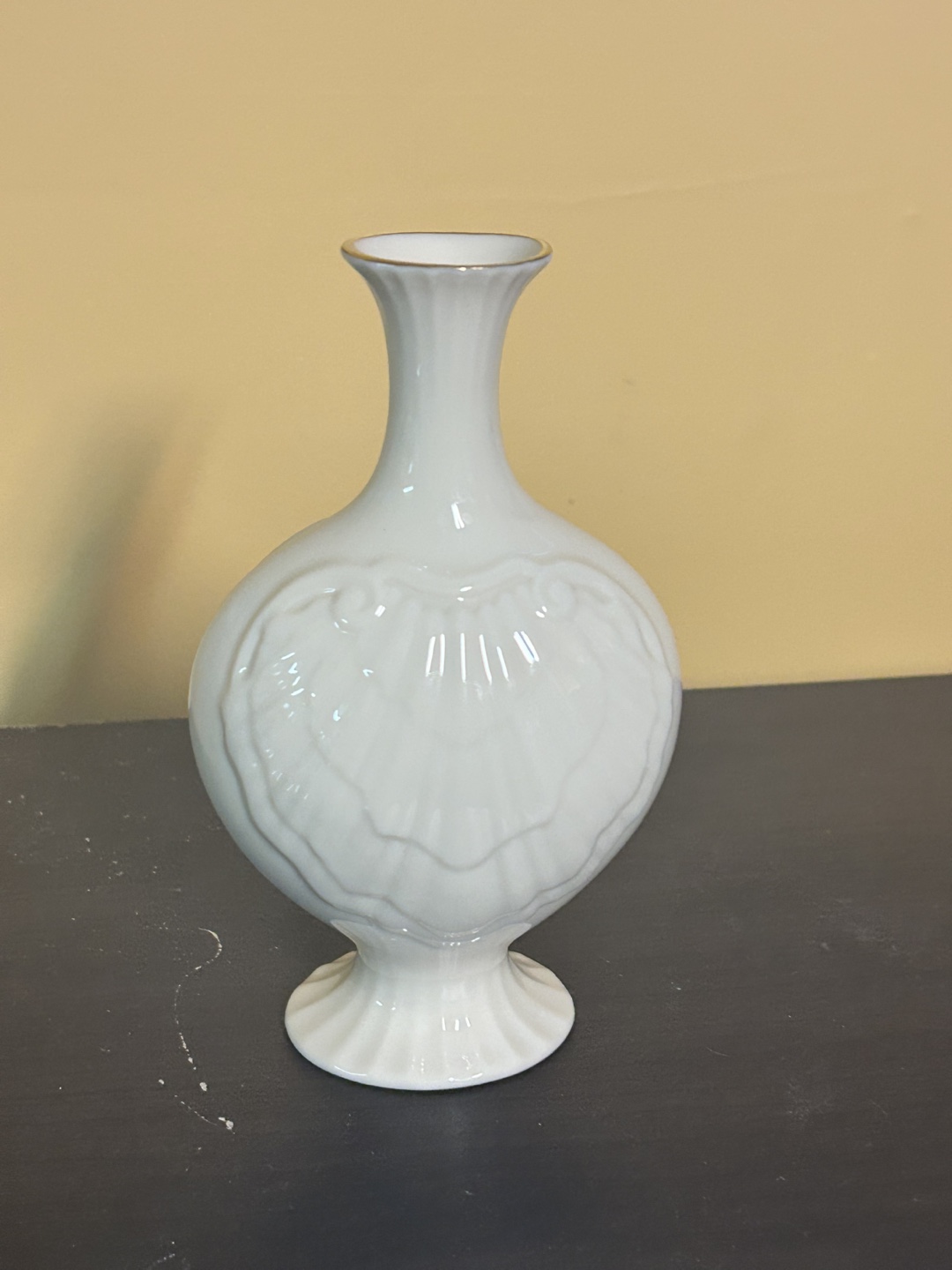 Lenox Aegean Bud Vase, 24k Gold Accents