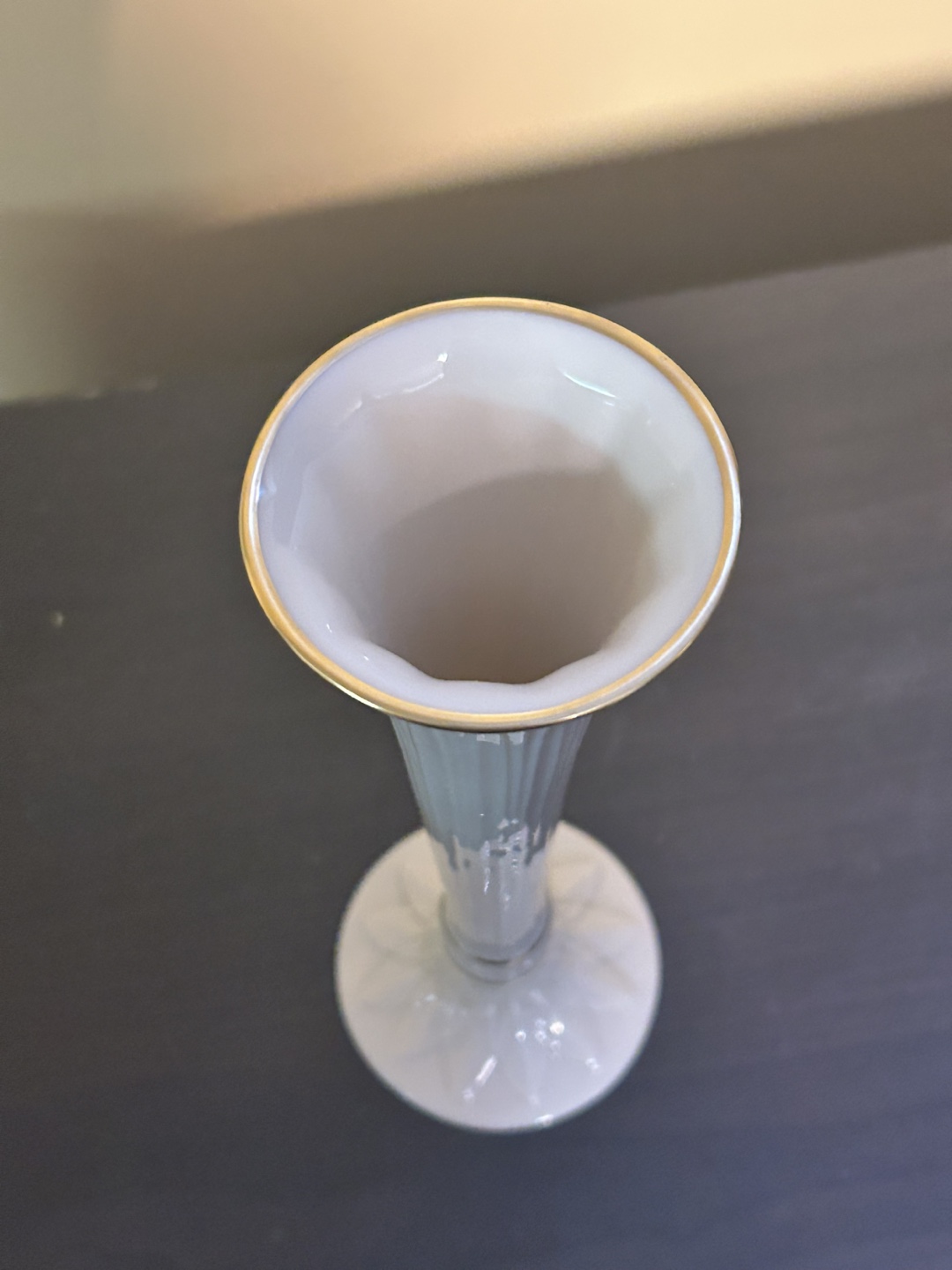Lenox Ivory Bud Vase with Gold Accents - photo 2