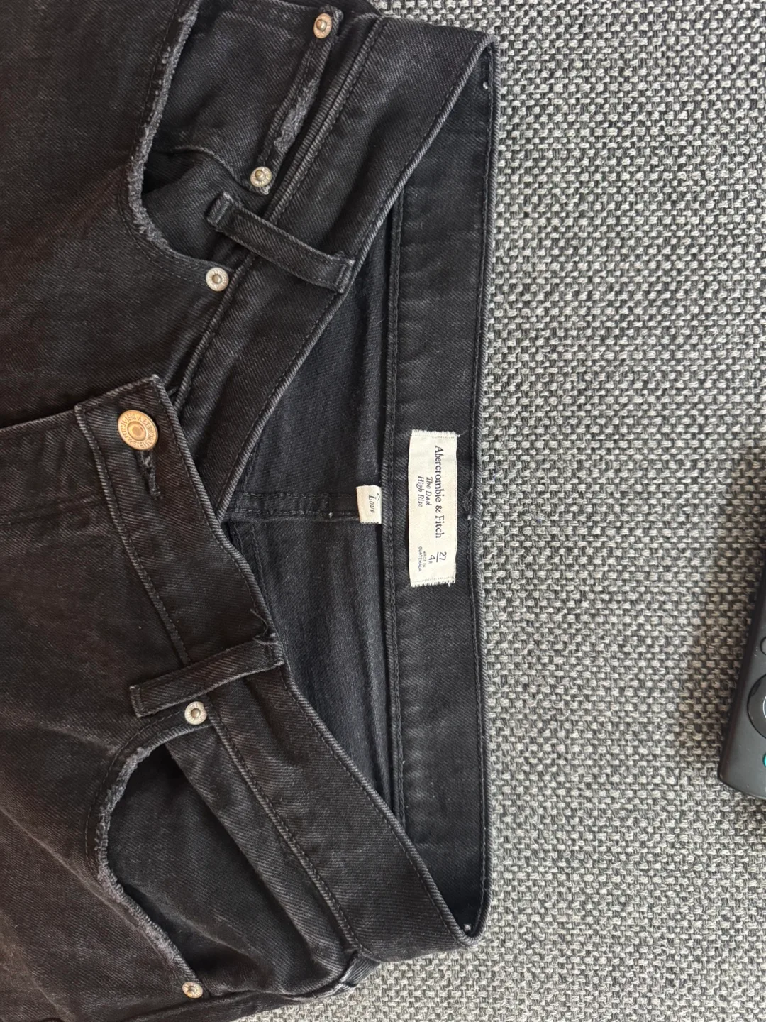 Abercrombie Curve Love The Dad High Rise image indicator(2)