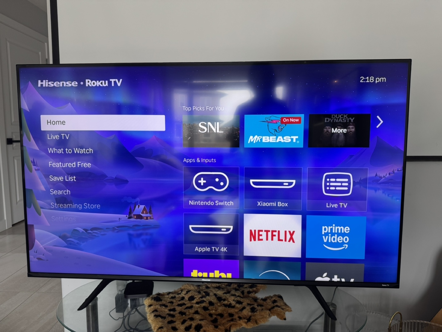 55-inch Hisense Roku Smart TV ULED 4K - photo 2