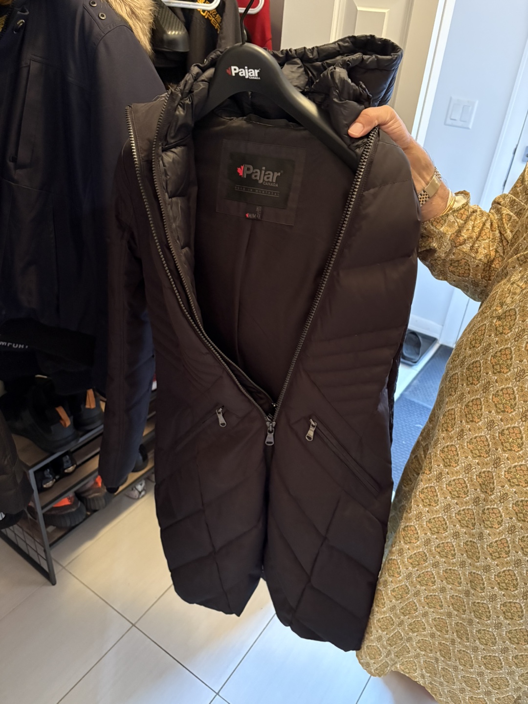 Pajar Women's Long Black Down - photo 2