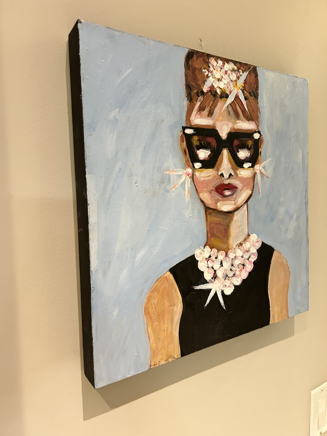 Audrey Hepburn Inspired Painting - photo 2
