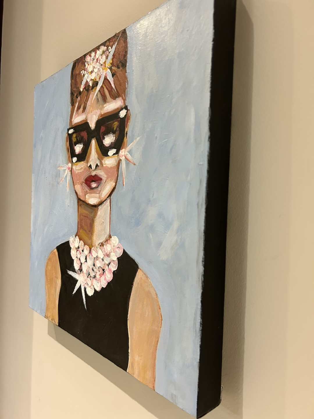 Audrey Hepburn Inspired Painting - photo 3