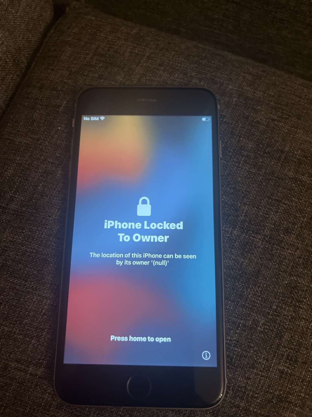 iPhone 6S - Locked - Perfect condition for parts