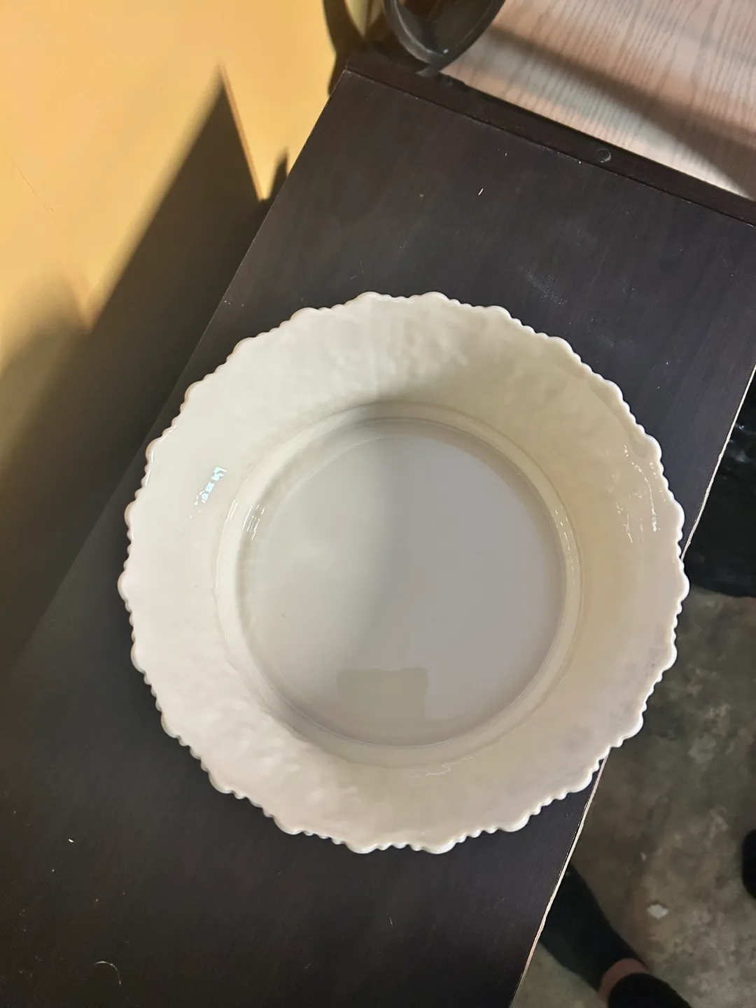 Lenox White Embossed Bowl image indicator(2)