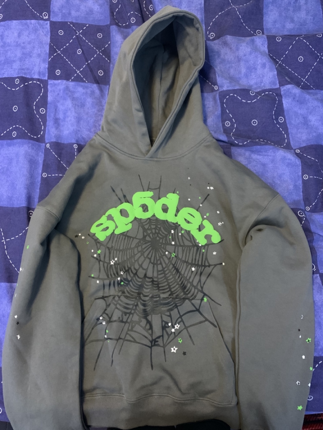 SP5DER hoodie grey
