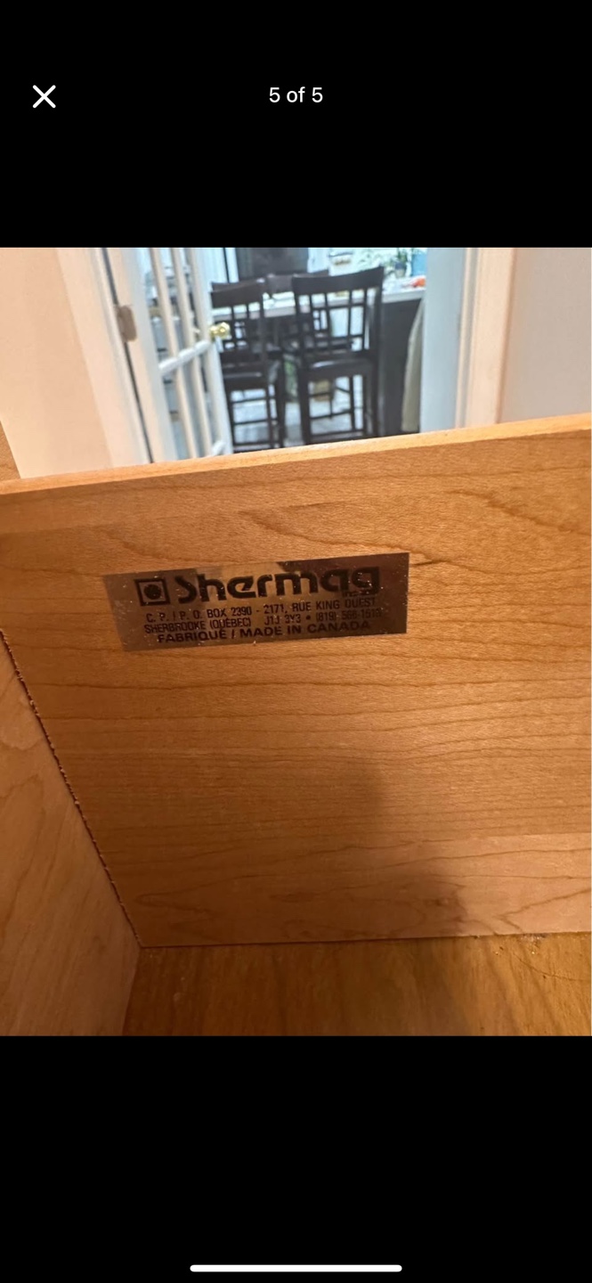 Shermag Solid Wood Dresser Set – Made in Canada OBO - photo 5