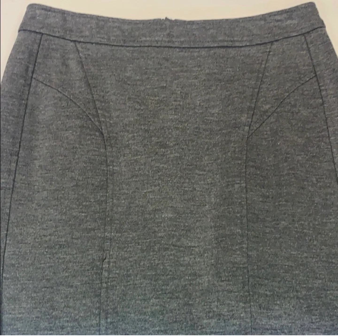Women's Grey Pencil Skirt image indicator(3)
