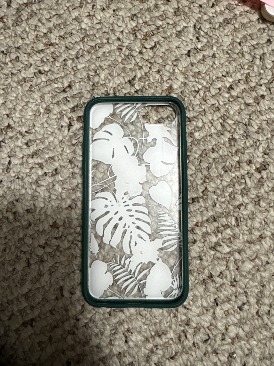 iPhone 7/8 Case - Tropical Floral Design