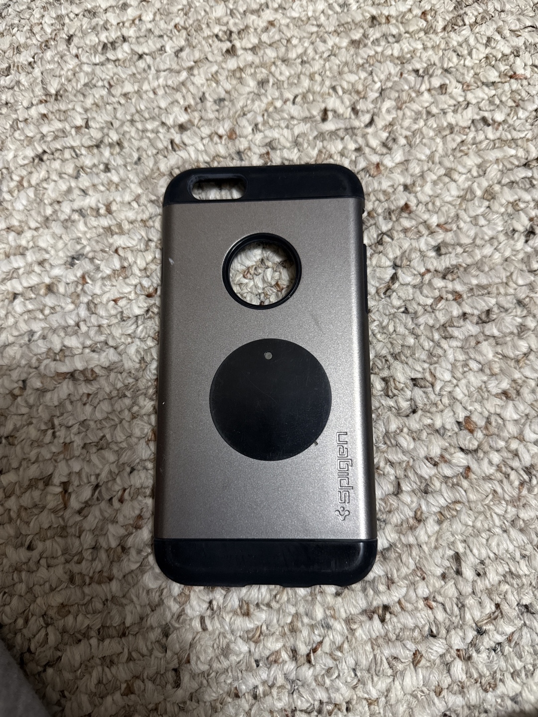 Used Speck iPhone 6/6s Case - Black and Grey