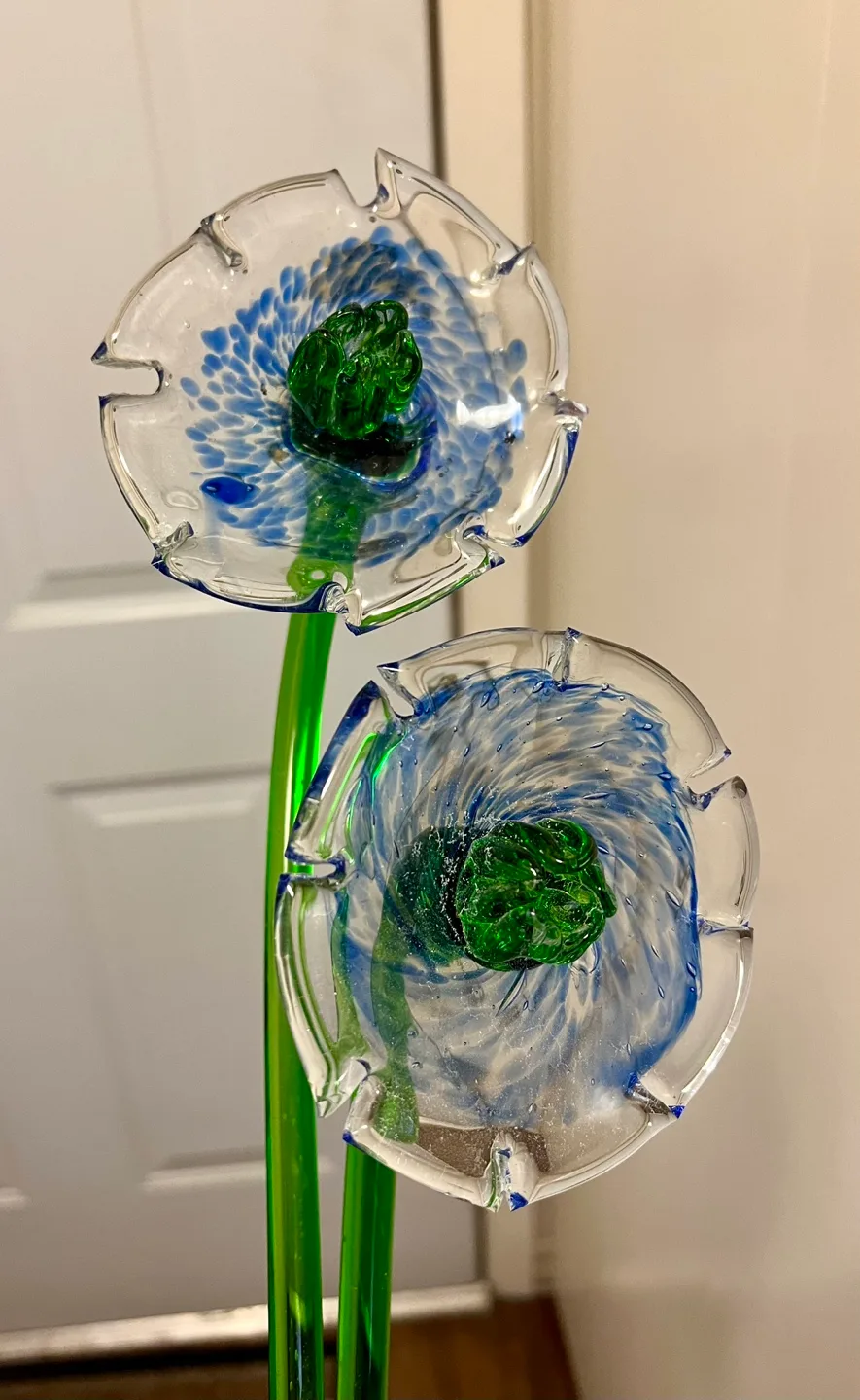 Handblown Glass Flower Stems - Assorted Colours image indicator(5)