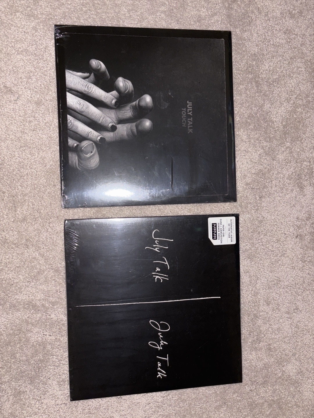 2 Brand New Sealed July Talk Albums (July Talk and Touch)