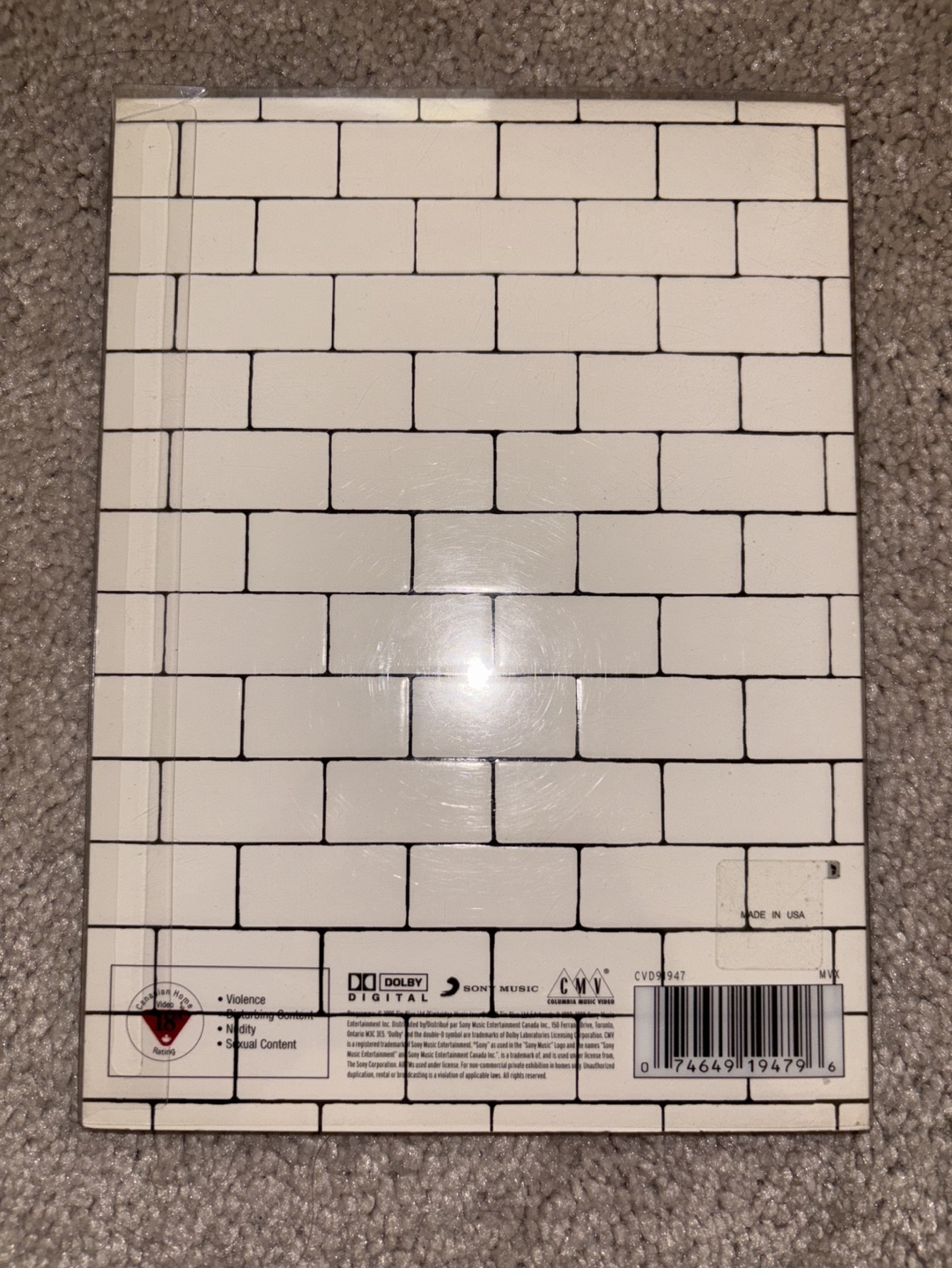 Pink Floyd The Wall DVD Movie - photo 2