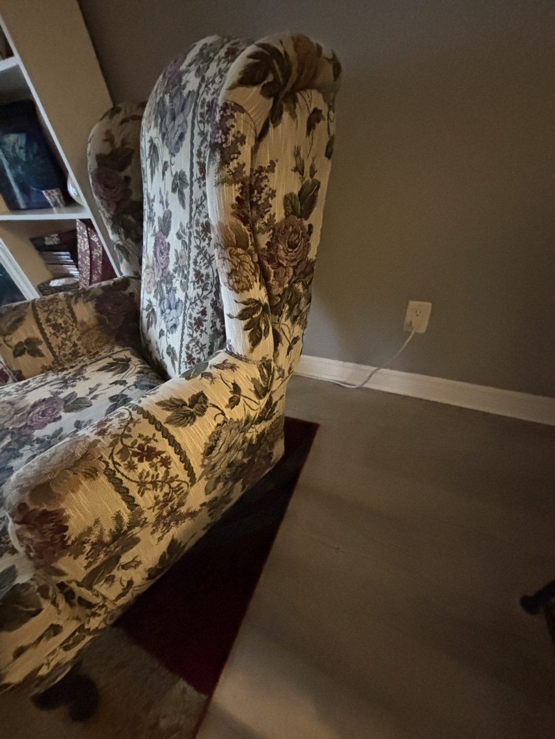 Floral Wingback Chair - photo 4