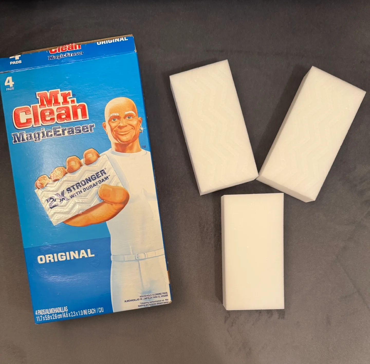 3 BRAND NEW Mr. Clean Magic Erasers thumbnail