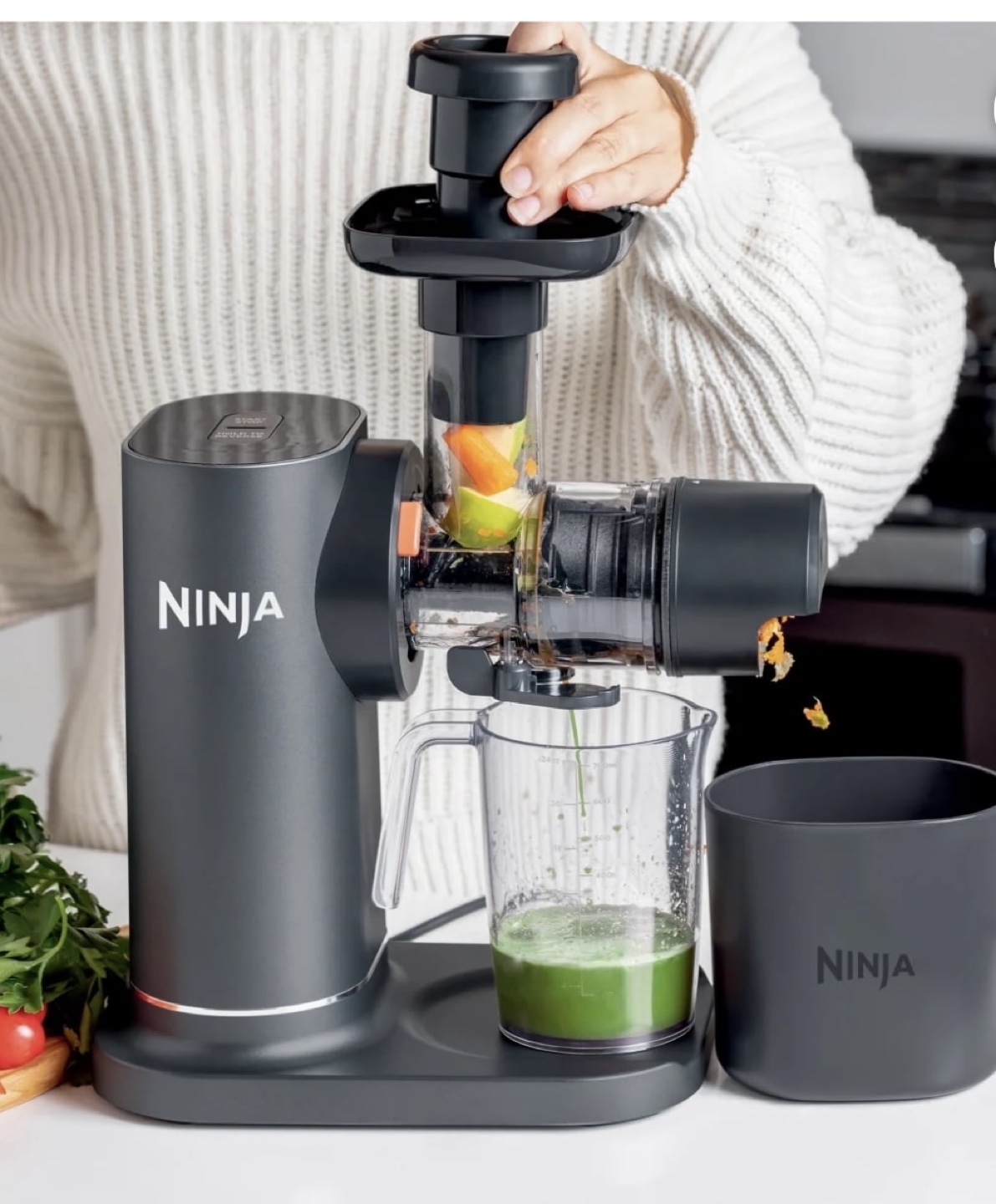 Ninja NeverClog Cold Press Juicer - photo 2