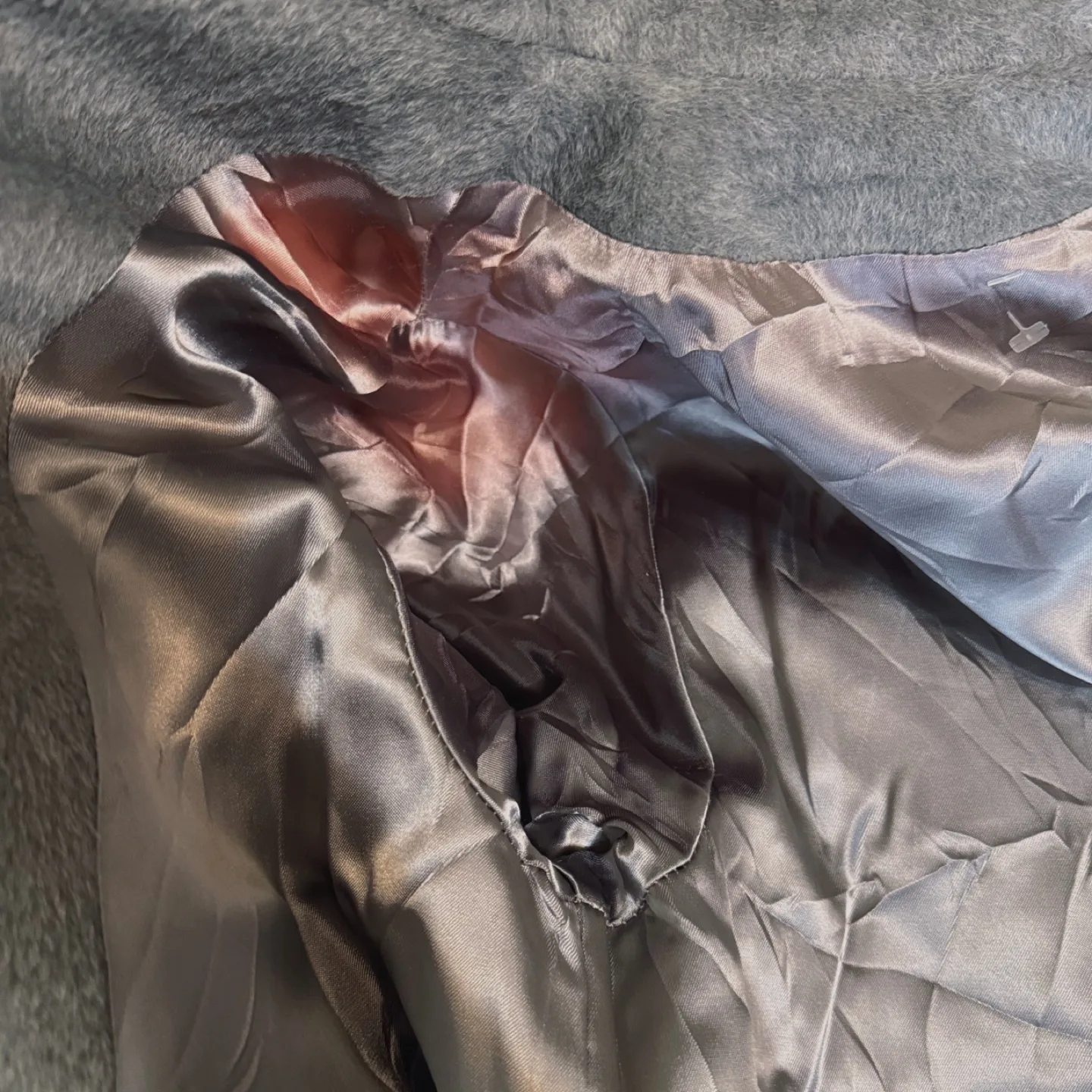 Vintage Baby Llama Wool Coat by Piacenza – Made in Canada image indicator(9)