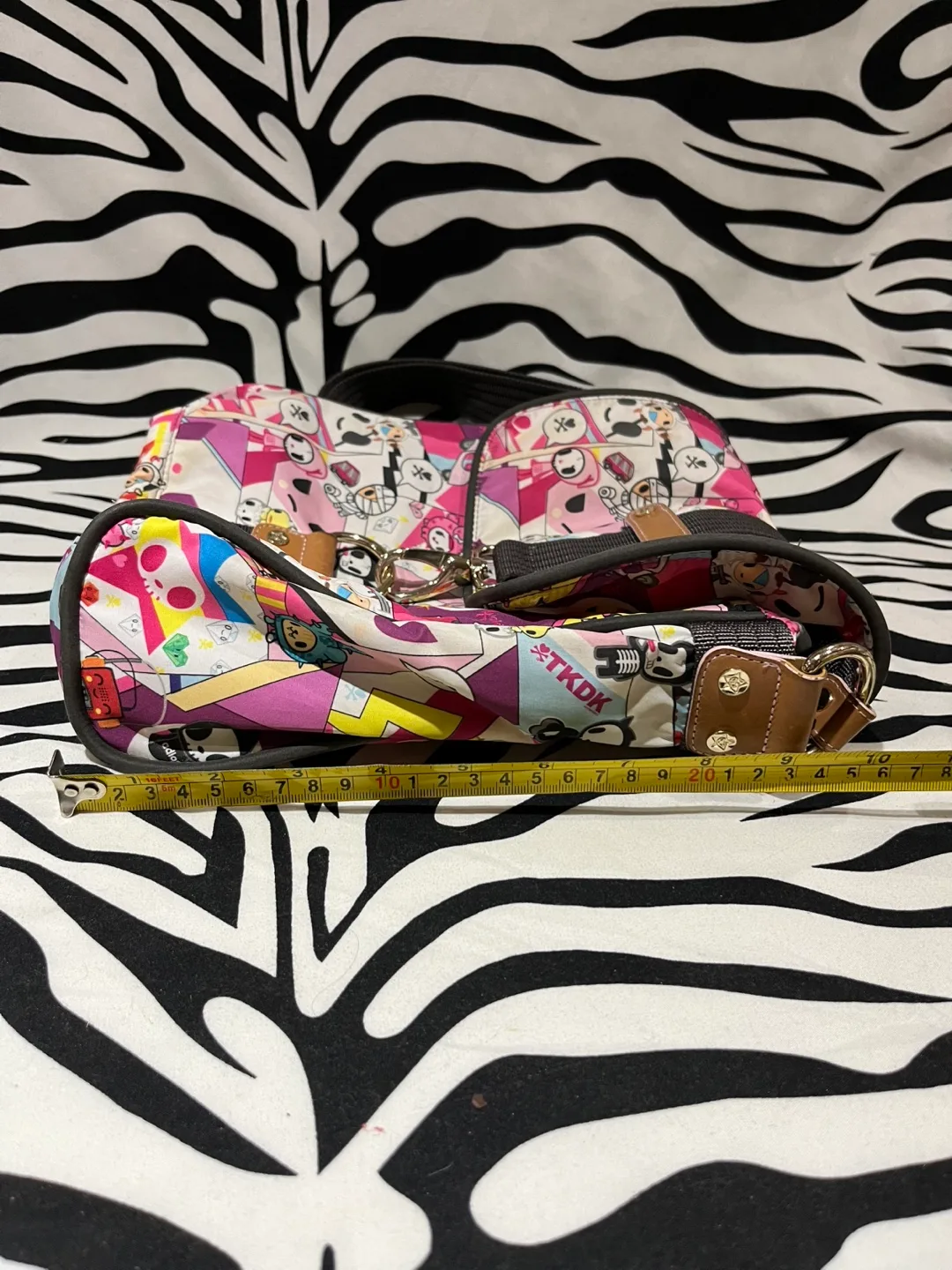 TOKIDOKI Messenger Bag/ Crossbody  Shoulder Purse image indicator(8)