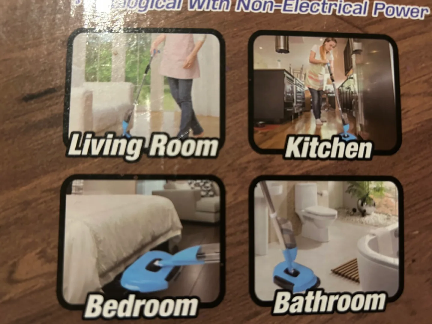 New Wellrich 2in1 Cordless Cleaning Sweeper + Sprayer image indicator(4)