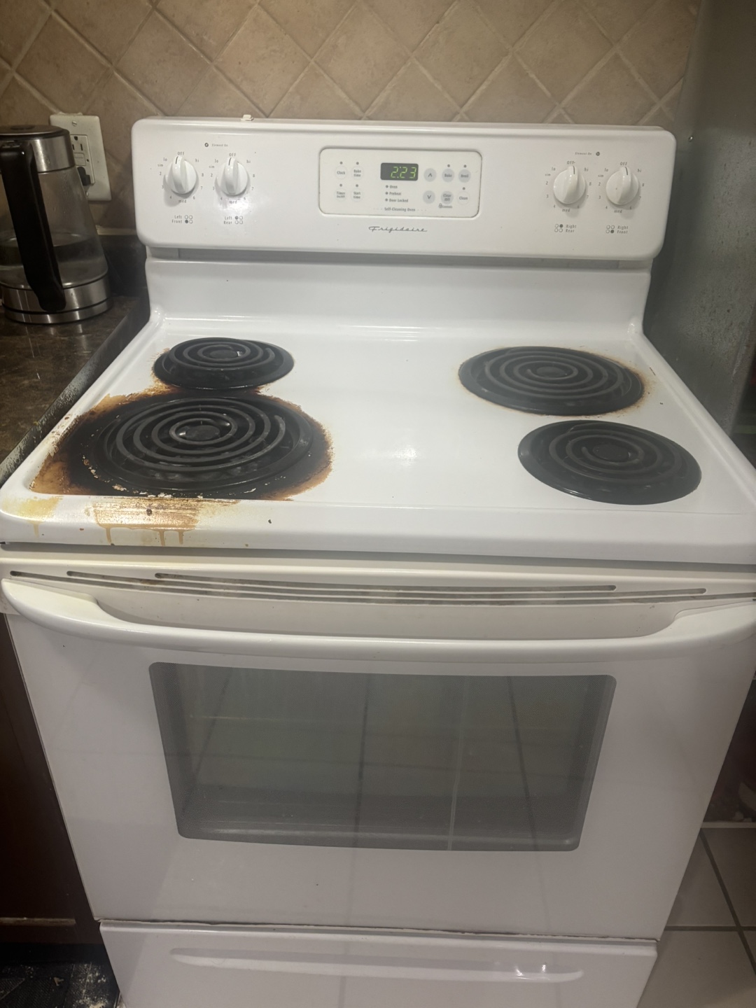 Used Frigidaire Electric Stove