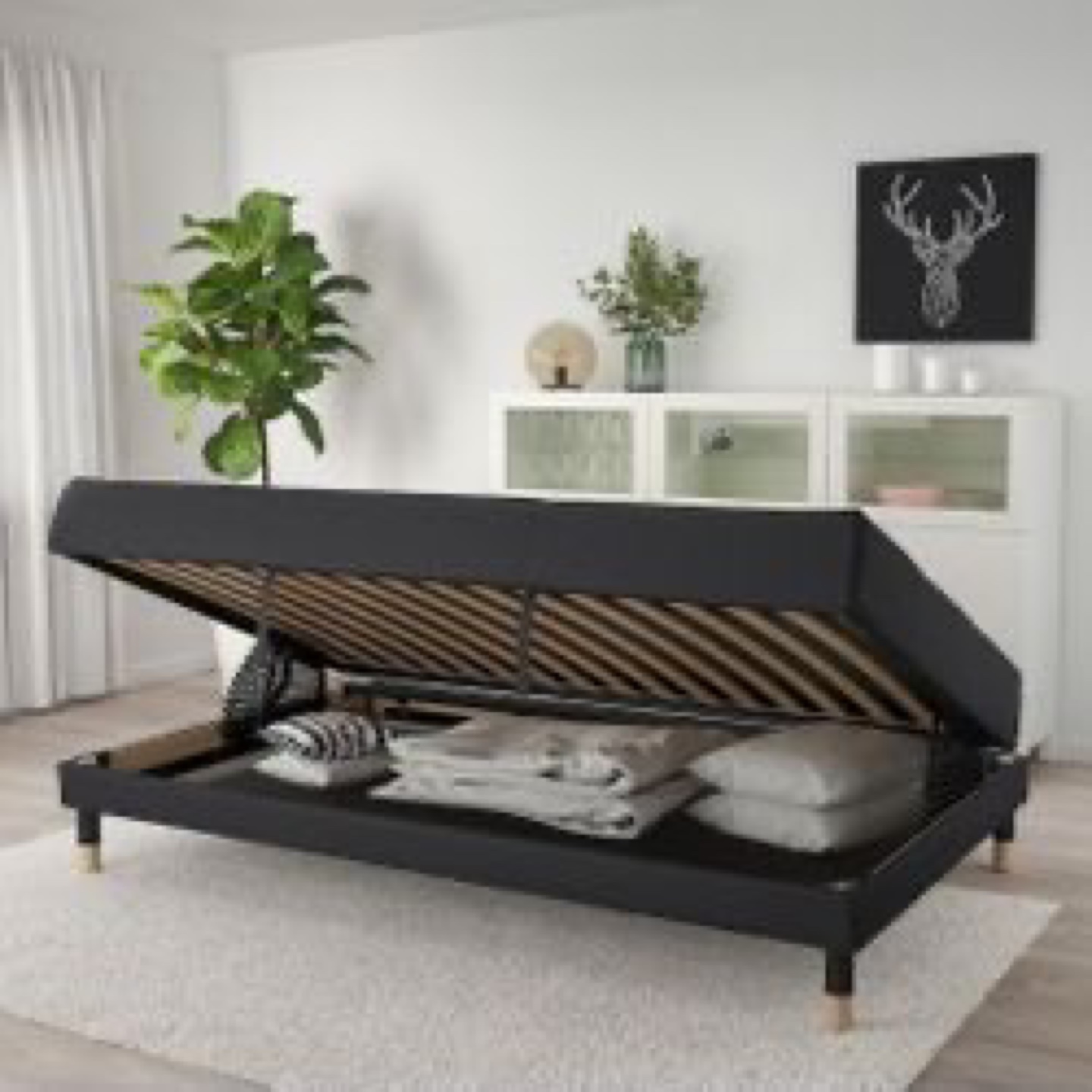 IKEA FRIHETEN Sofa Bed - Dark Grey