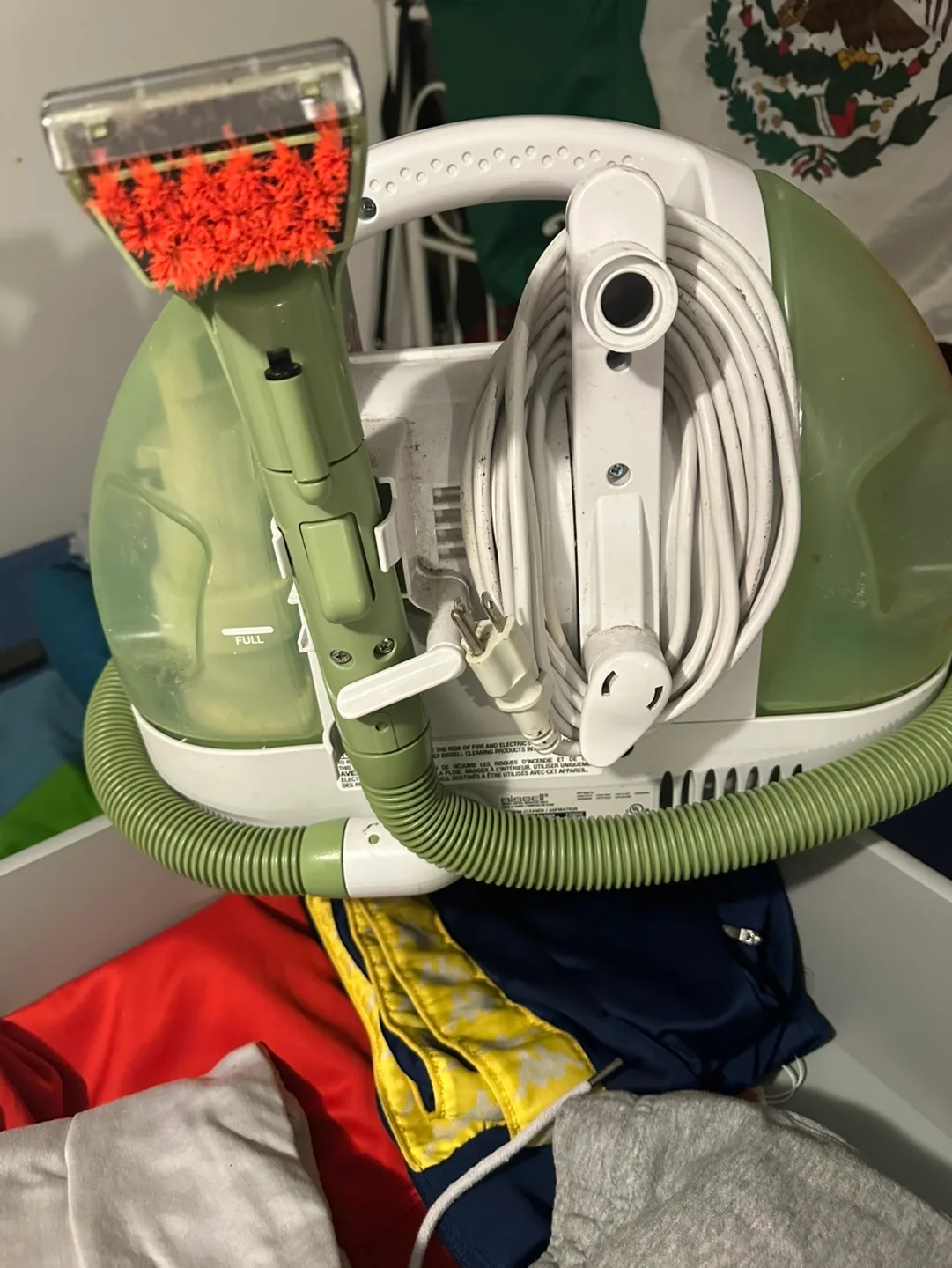 Bissell Little Green ProHeat Portable Carpet Cleaner thumbnail