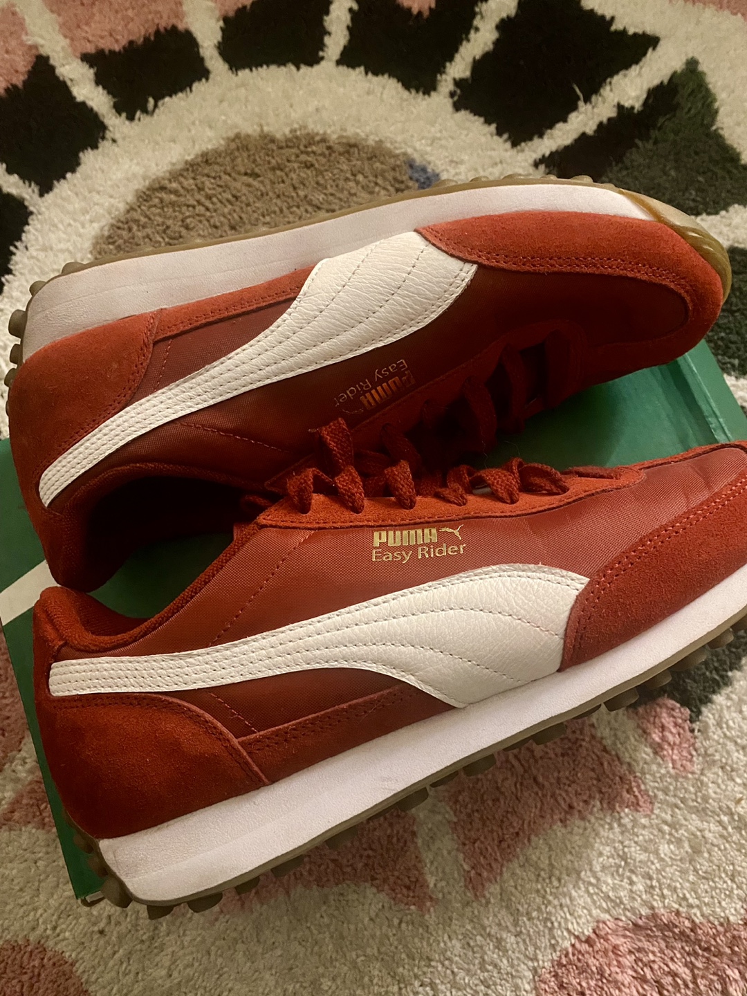 Puma Easy Rider Red Sneakers - Size 10 - photo 3