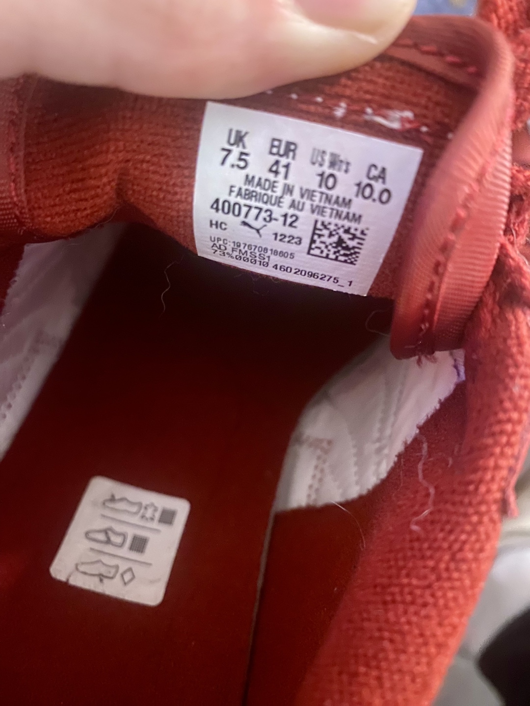 Puma Easy Rider Red Sneakers - Size 10 - photo 5