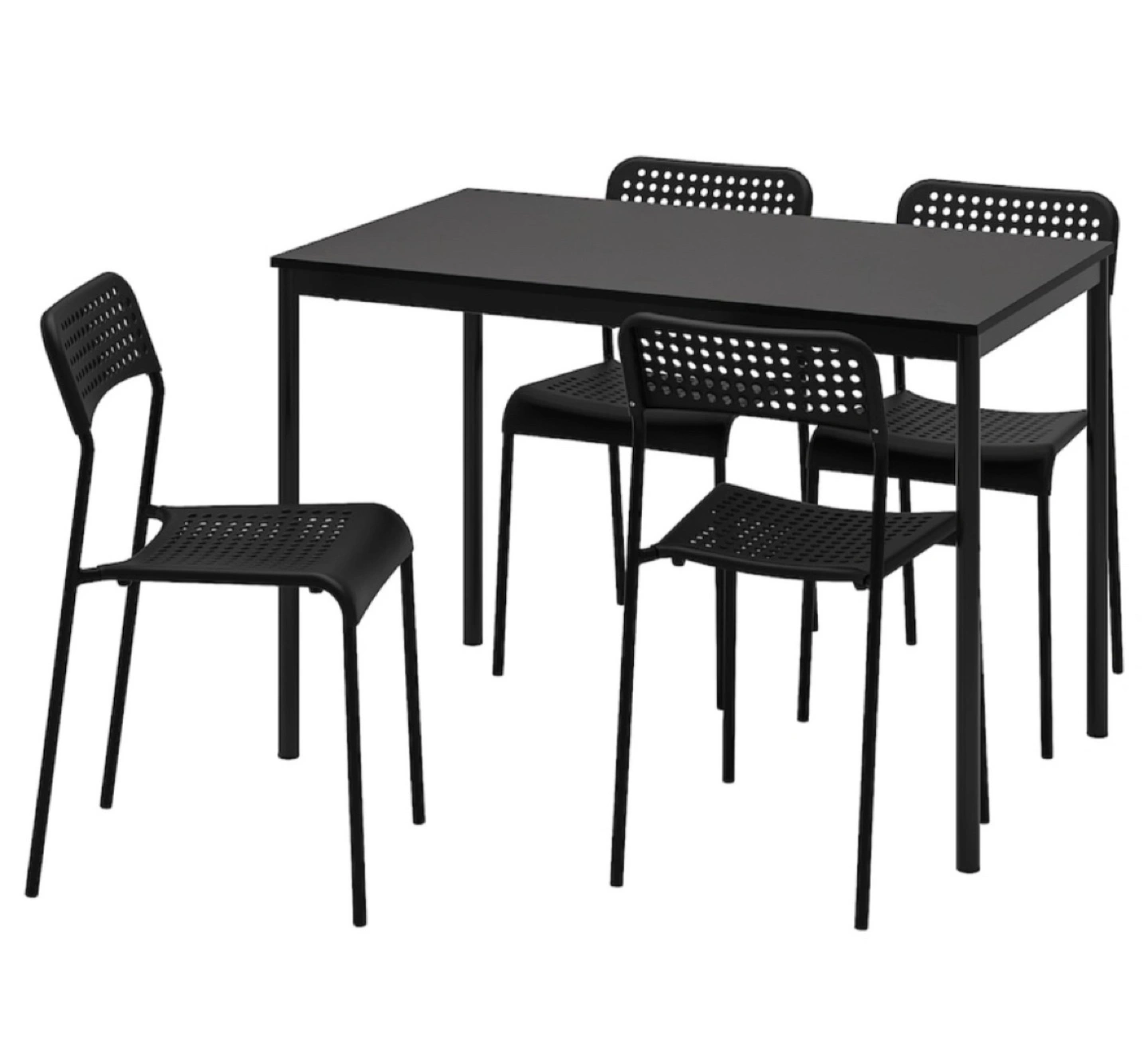 Dining Room Ikea Ingolf Chair Black Black Ikea Ingolf Chairs