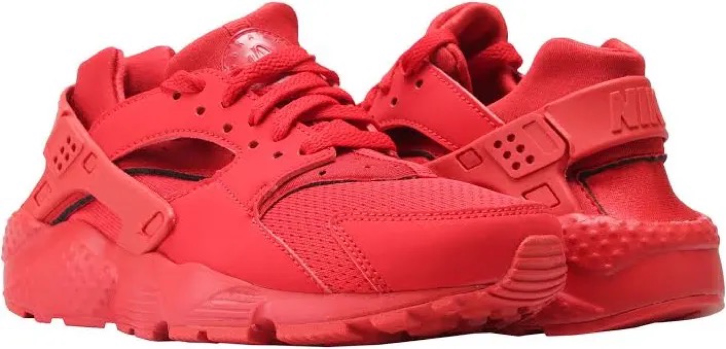 Nike Red Huarache Run Youth Size 7Y - photo 3