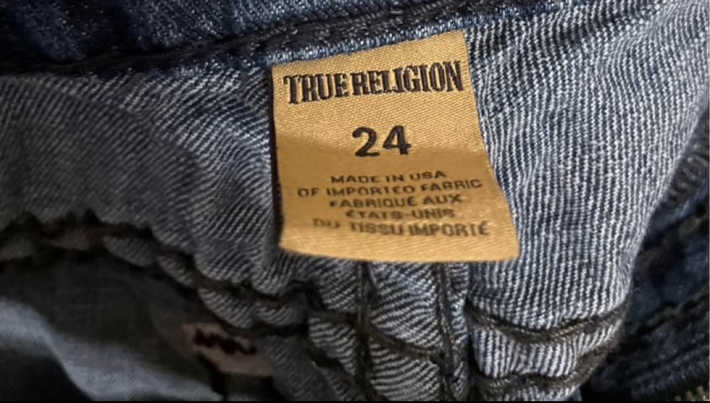 True Religion vintage Jeans Size 24 - photo 5