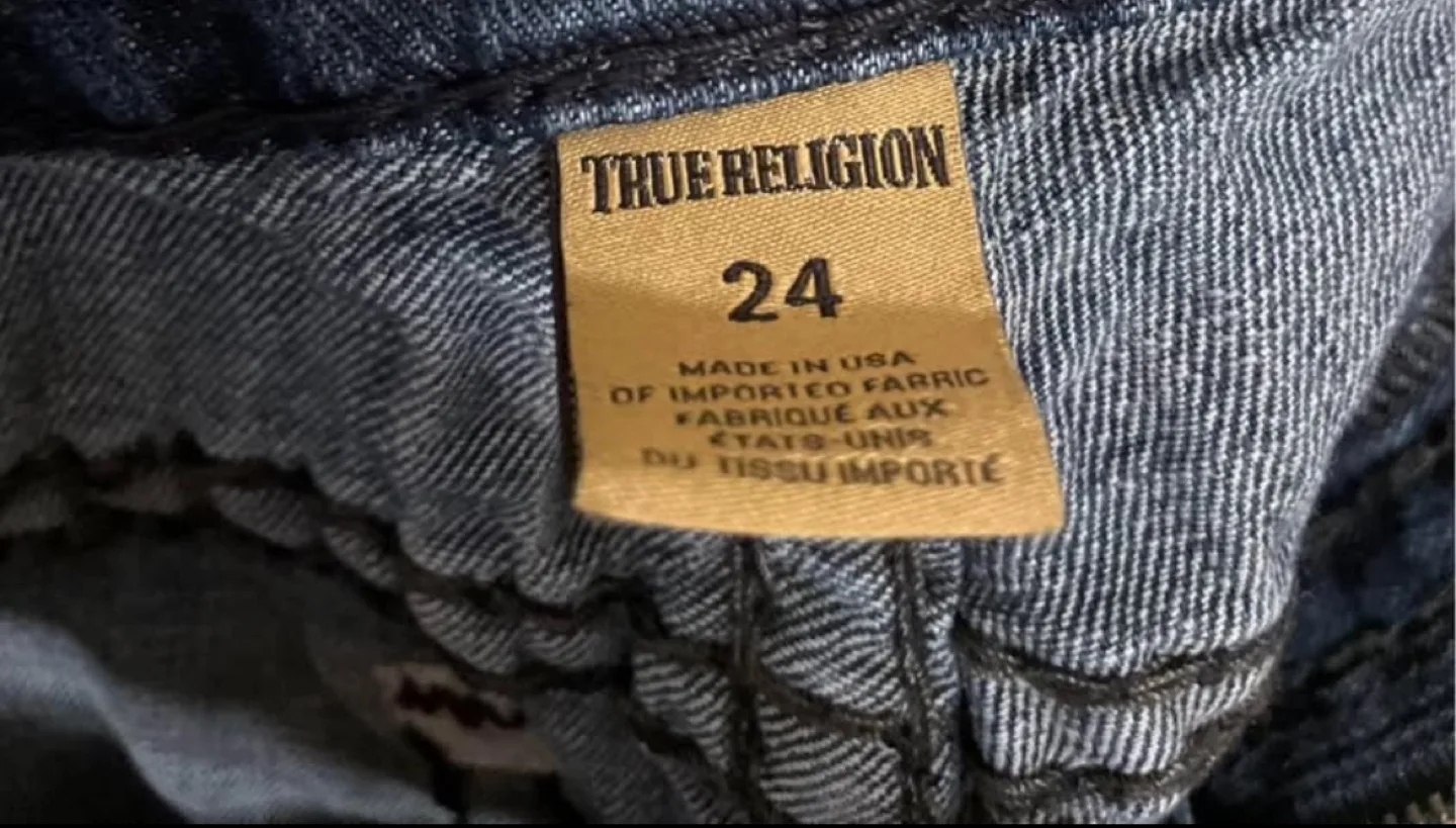 True Religion vintage Jeans Size 24 image indicator(5)