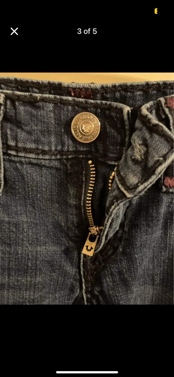 True Religion vintage Jeans Size 24 image indicator(3)