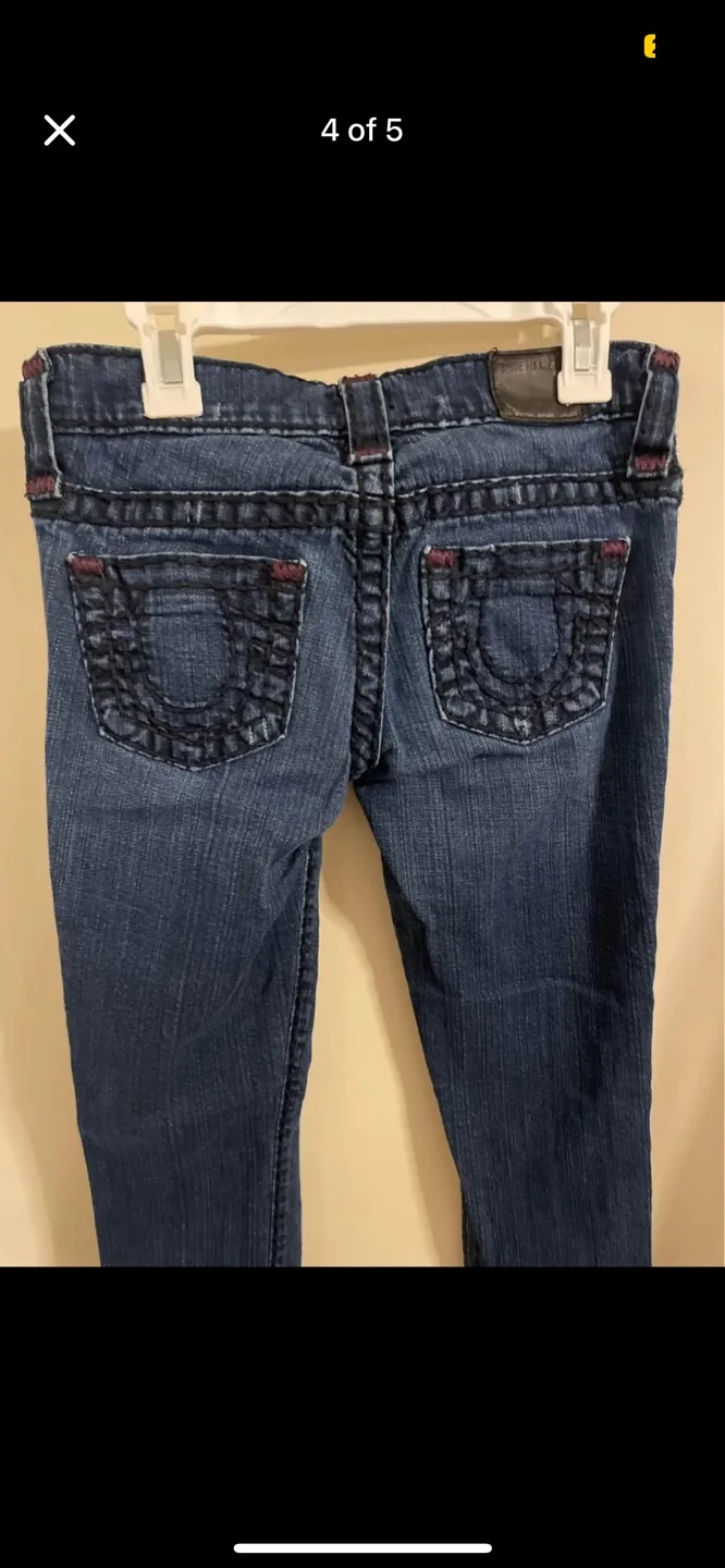 True Religion vintage Jeans Size 24 image indicator(4)