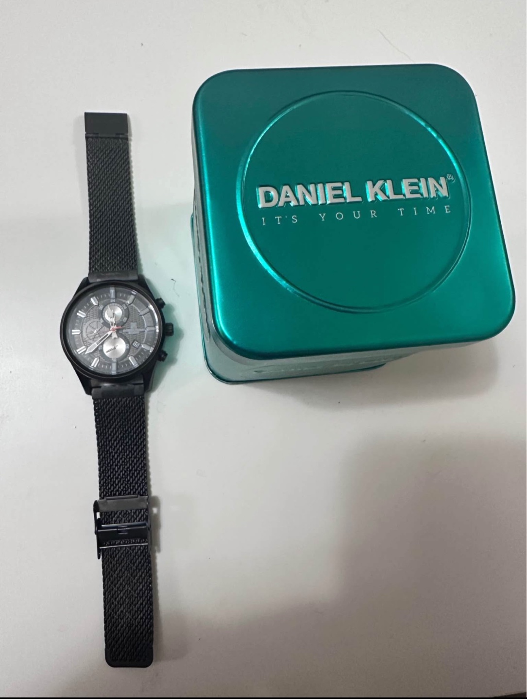 Men's Daniel Klein Black Chronograph Watch - photo 2