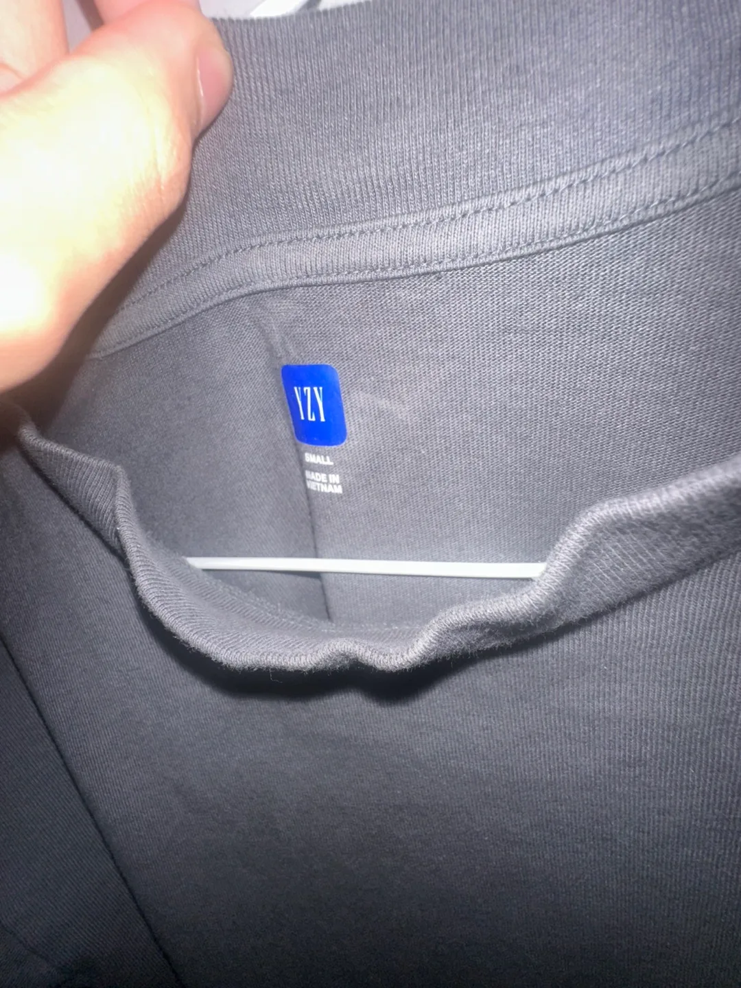 Yeezy Gap Grey Long-Sleeve T-Shirt - Size Small image indicator(2)