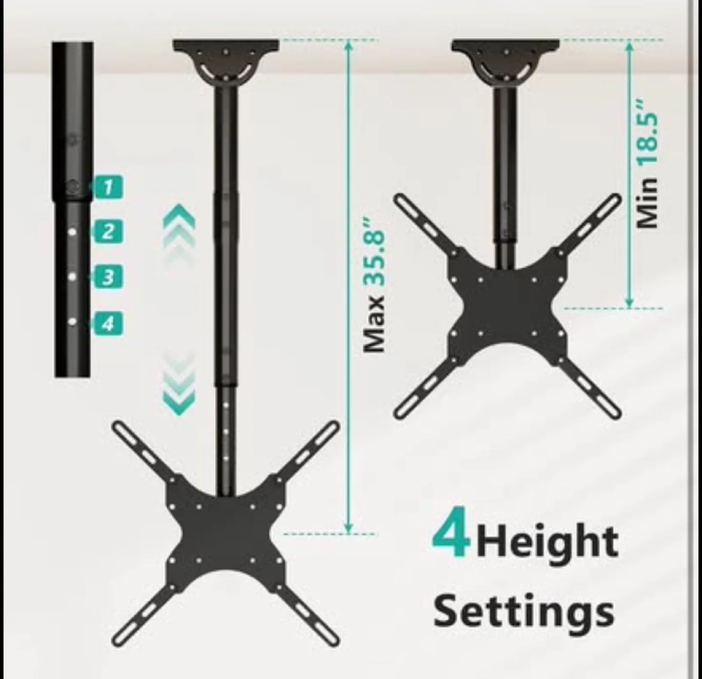 WALI TV Ceiling Mount image indicator(3)