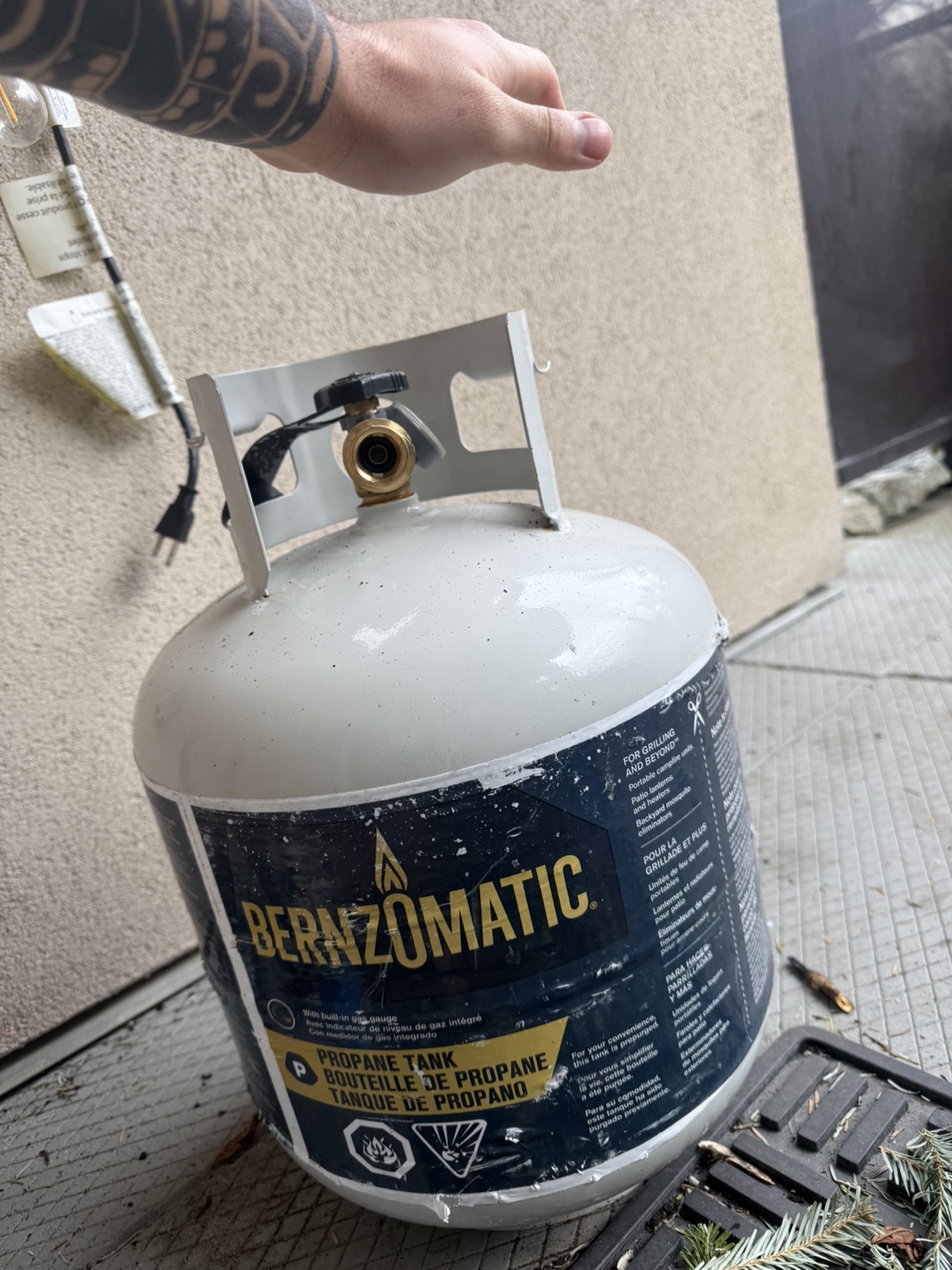 Bernzomatic Propane Tank