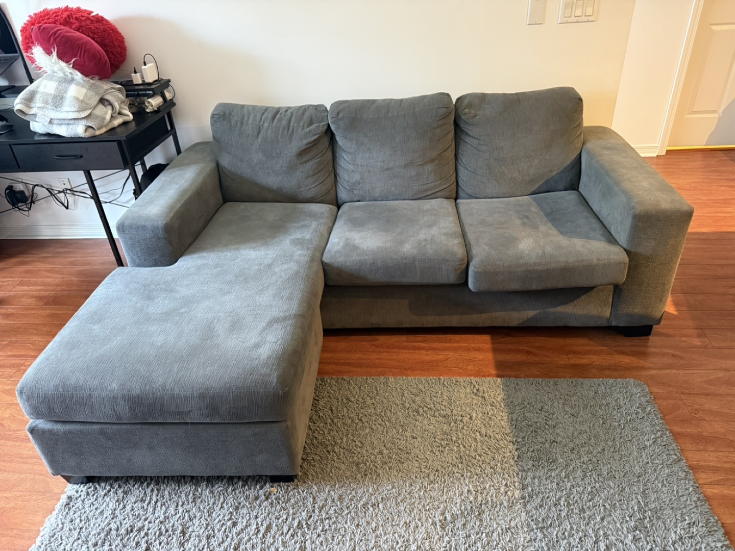 Grey Sectional Sofa - photo 4